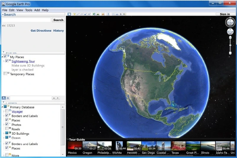 구글 어스 프로 (Google Earth Pro) - 주요 특징